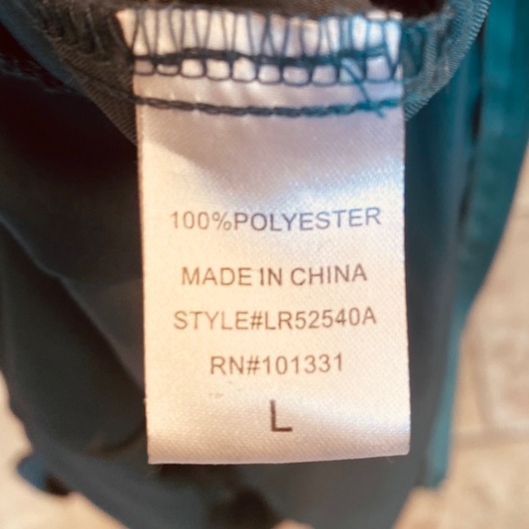 Charlotte Russe Large Green Satin Romper - Picture 4 of 6